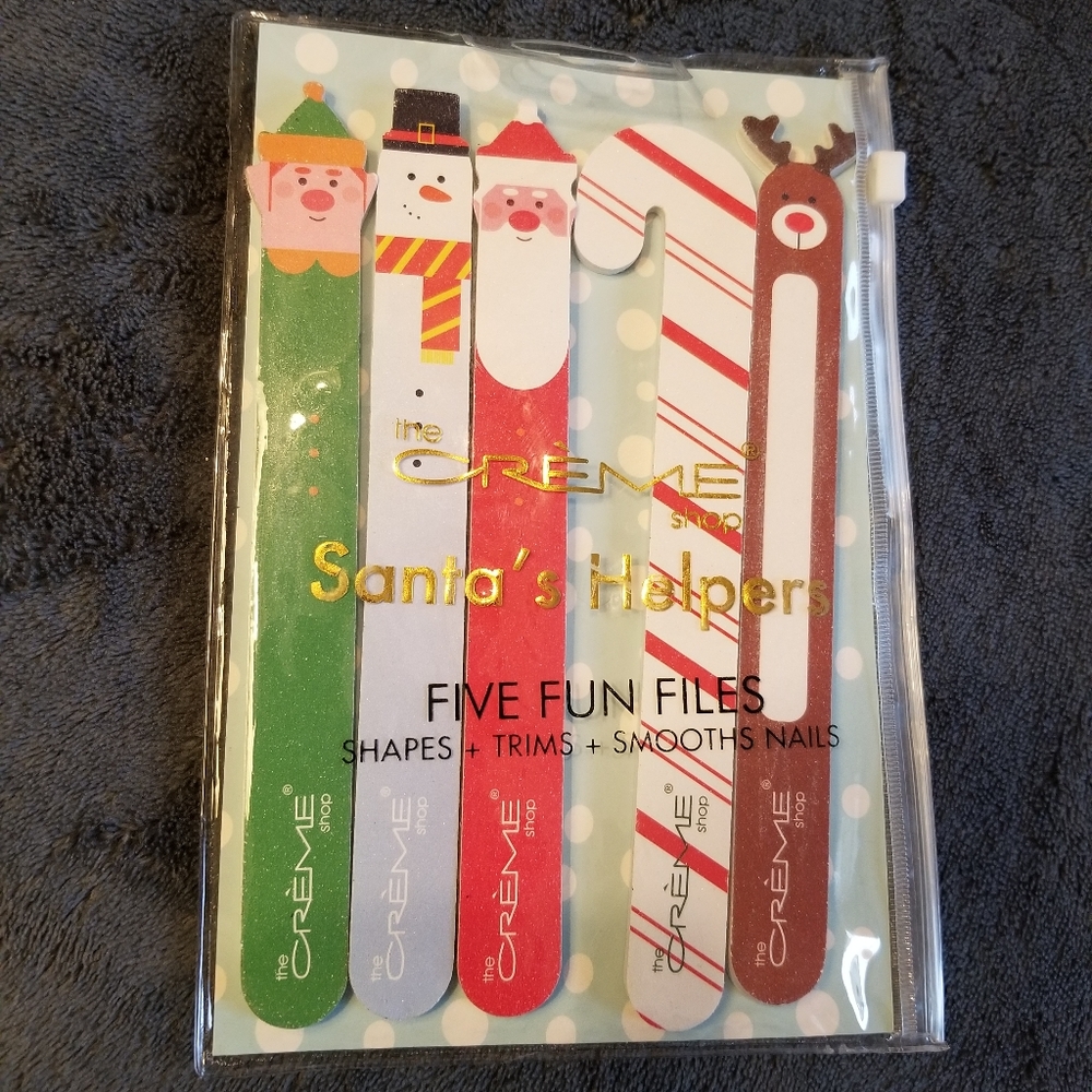 The Creme Shop "Santa's Helpers Five Fun Files"